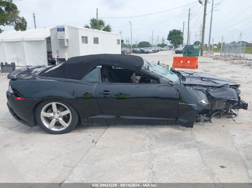 2015 Chevrolet Camaro 1Lt VIN: 2G1FD3D32F9134388 Lot: 39423229