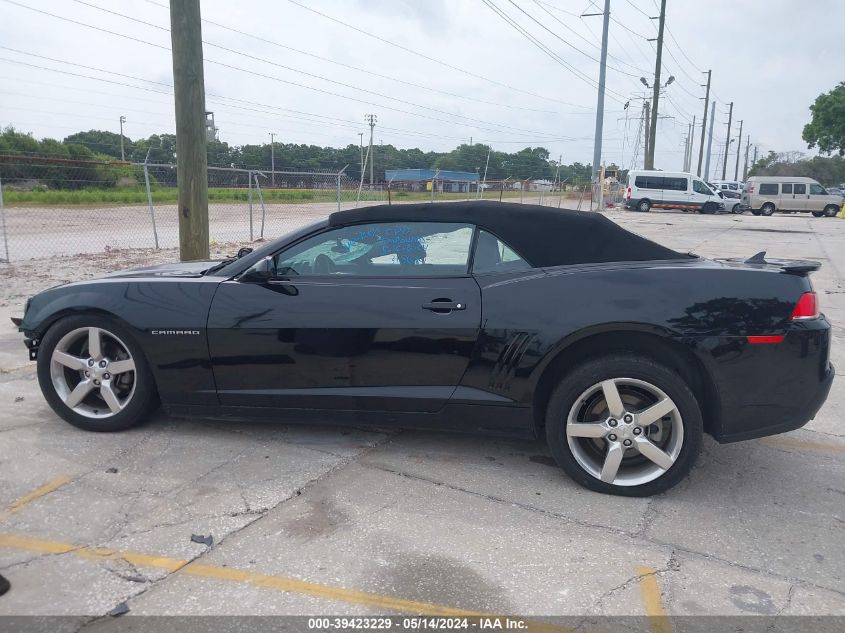 2015 Chevrolet Camaro 1Lt VIN: 2G1FD3D32F9134388 Lot: 39423229