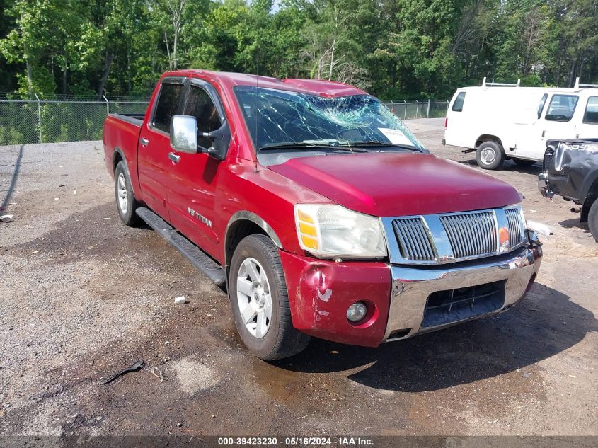 2005 Nissan Titan Le VIN: 1N6AA07A05N515961 Lot: 39423230