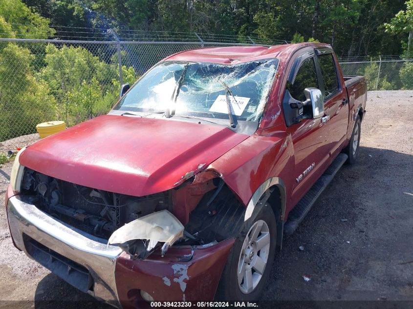 2005 Nissan Titan Le VIN: 1N6AA07A05N515961 Lot: 39423230