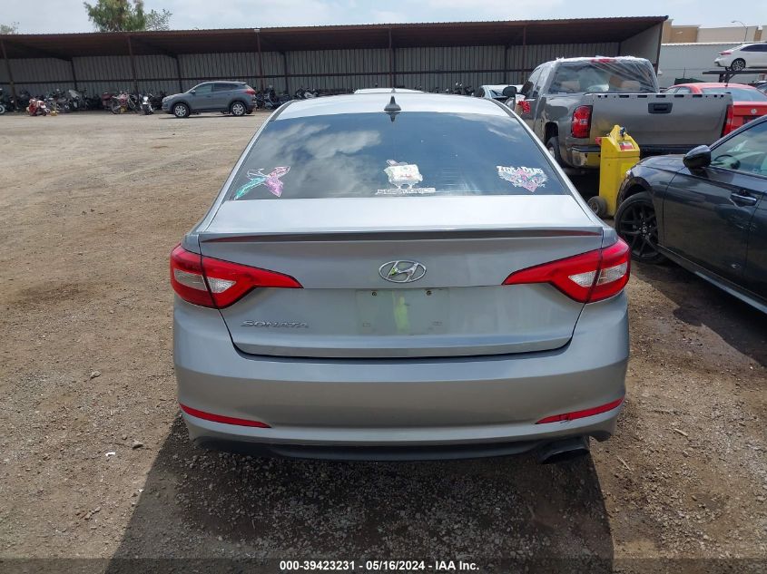 2017 Hyundai Sonata VIN: 5NPE24AF4HH561438 Lot: 39423231