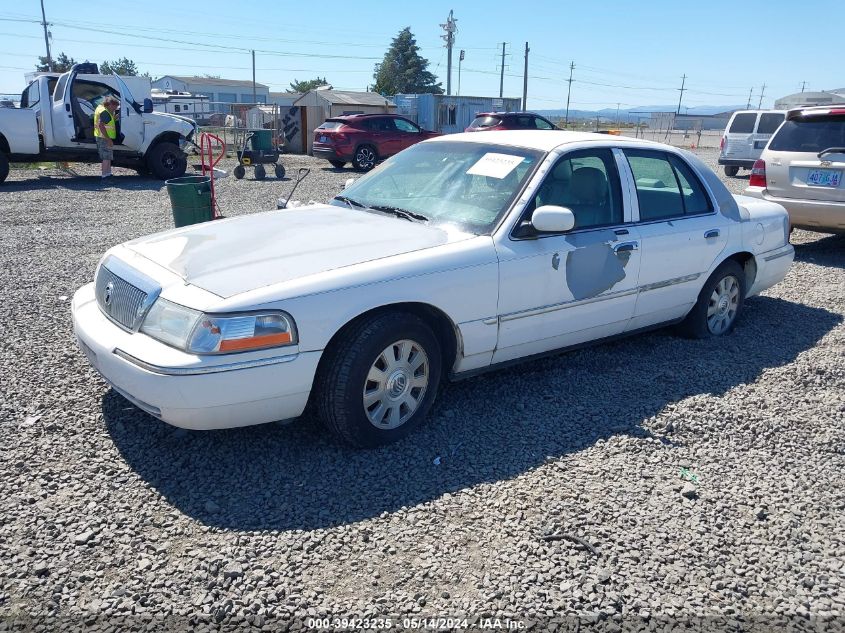 2003 Mercury Grand Marquis Ls VIN: 2MEFM75W93X697015 Lot: 39423235