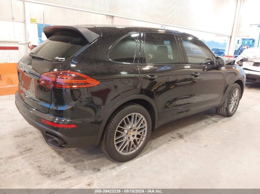 2016 Porsche Cayenne VIN: WP1AA2A26GKA08789 Lot: 39423239