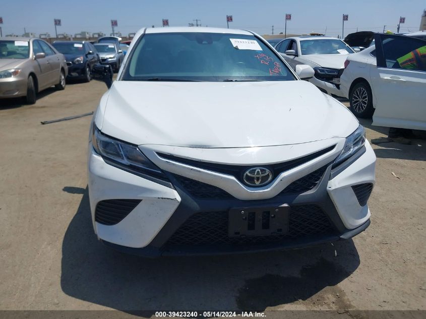 2019 Toyota Camry Se VIN: 4T1B11HK3KU831419 Lot: 39423240