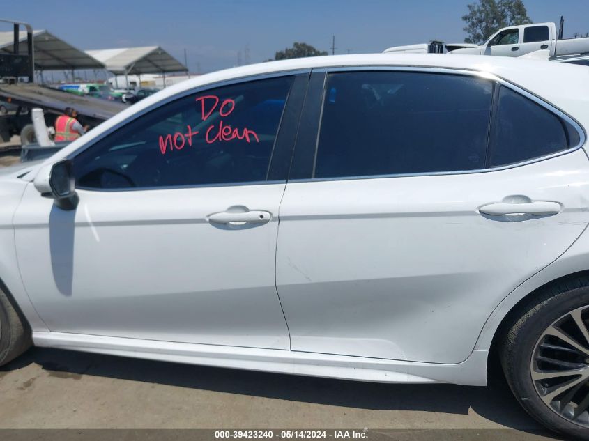 2019 Toyota Camry Se VIN: 4T1B11HK3KU831419 Lot: 39423240