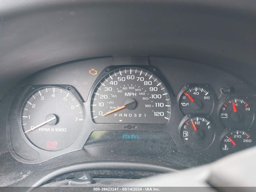 2008 Chevrolet Trailblazer Lt VIN: 1GNDT13S782169189 Lot: 39423241