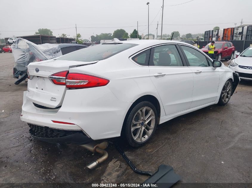 3FA6P0CD4KR239791 2019 Ford Fusion Sel