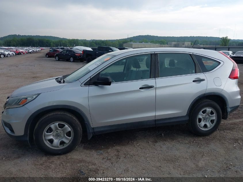 2016 Honda Cr-V Lx VIN: 3CZRM3H31GG709922 Lot: 39423270