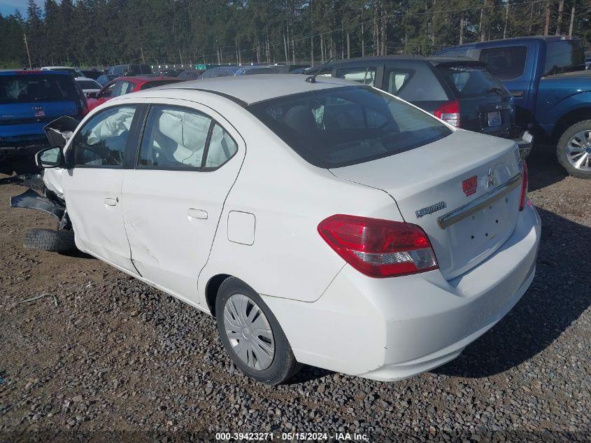 2017 Mitsubishi Mirage G4 Es VIN: ML32F3FJ5HHF14356 Lot: 39423271