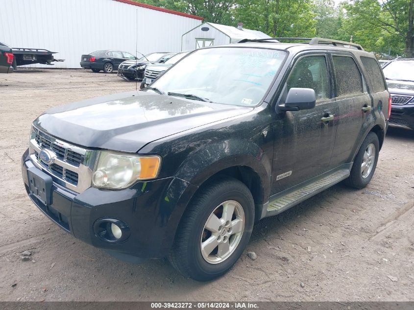 2008 Ford Escape Xlt VIN: 1FMCU93158KA49572 Lot: 39423272