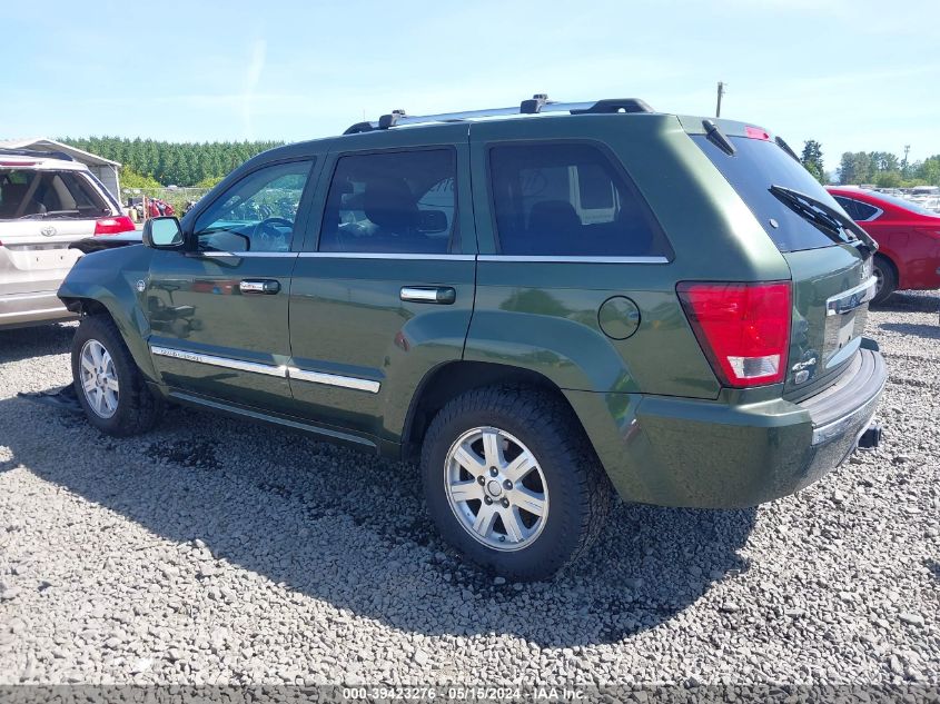 2008 Jeep Grand Cherokee Overland VIN: 1J8HR68298C207037 Lot: 39423276