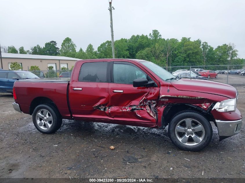 2017 Ram 1500 Big Horn 4X4 5'7 Box VIN: 1C6RR7LT8HS814660 Lot: 39423280