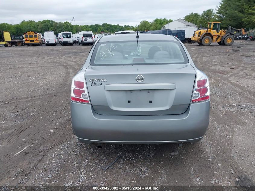 2009 Nissan Sentra 2.0S VIN: 3N1AB61E79L615319 Lot: 39423302