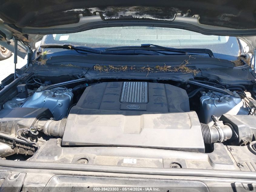 2015 Land Rover Range Rover Sport 3.0L V6 Supercharged Hse VIN: SALWR2VF8FA629588 Lot: 39423303