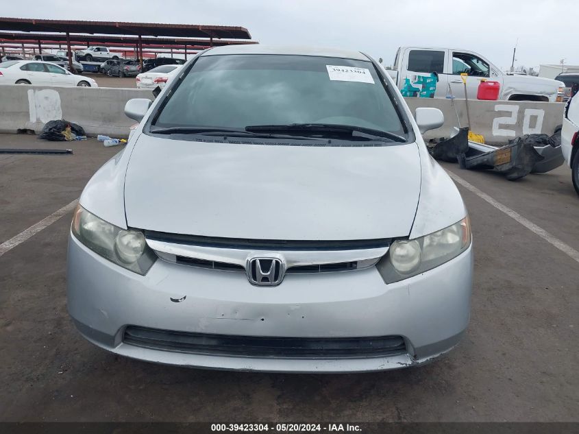 2008 Honda Civic Lx VIN: JHMFA16508S002121 Lot: 39423304