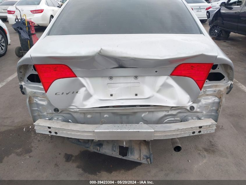 2008 Honda Civic Lx VIN: JHMFA16508S002121 Lot: 39423304