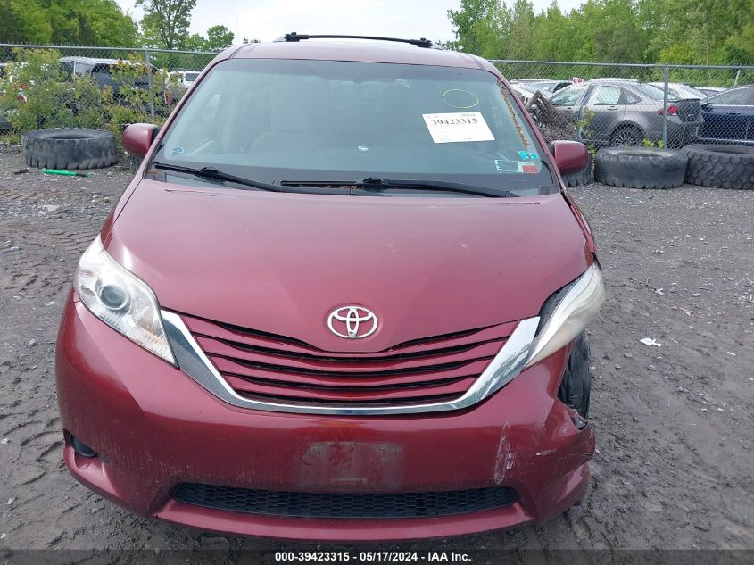 2016 Toyota Sienna Le 7 Passenger VIN: 5TDJK3DC3GS134559 Lot: 39423315
