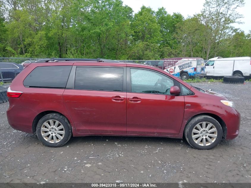 2016 Toyota Sienna Le 7 Passenger VIN: 5TDJK3DC3GS134559 Lot: 39423315