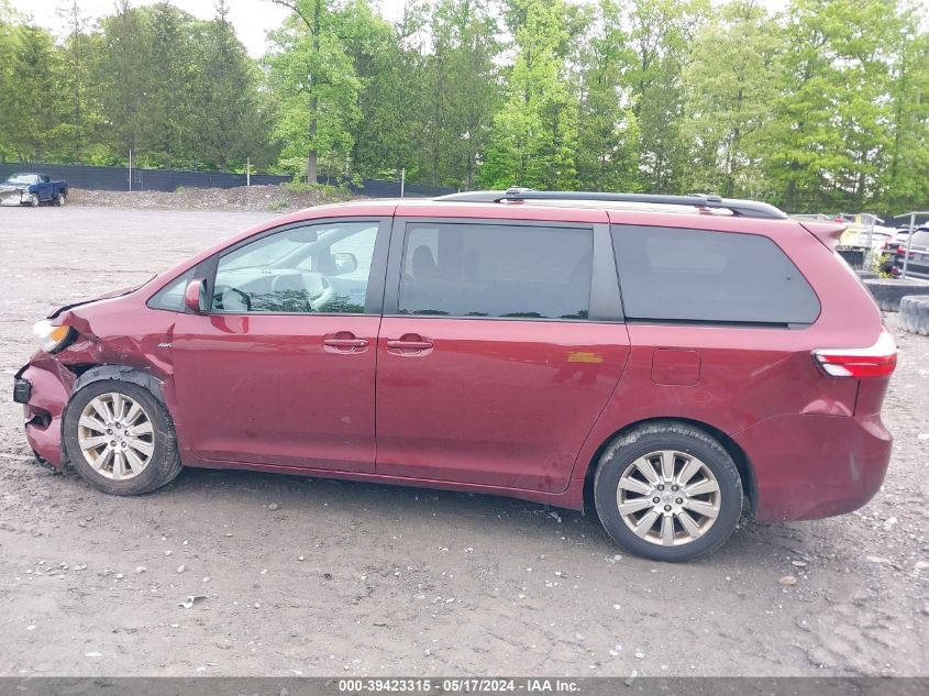 2016 Toyota Sienna Le 7 Passenger VIN: 5TDJK3DC3GS134559 Lot: 39423315