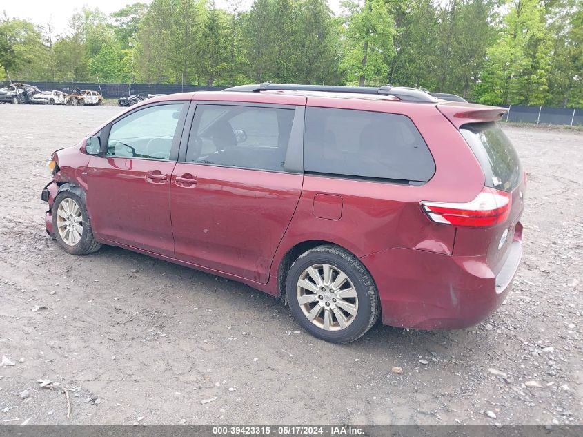 2016 Toyota Sienna Le 7 Passenger VIN: 5TDJK3DC3GS134559 Lot: 39423315