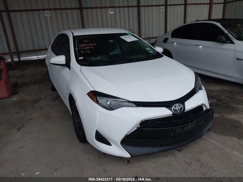 VIN 2T1BURHE2KC241343 2019 TOYOTA COROLLA L/LE/XLE/SE/XSE