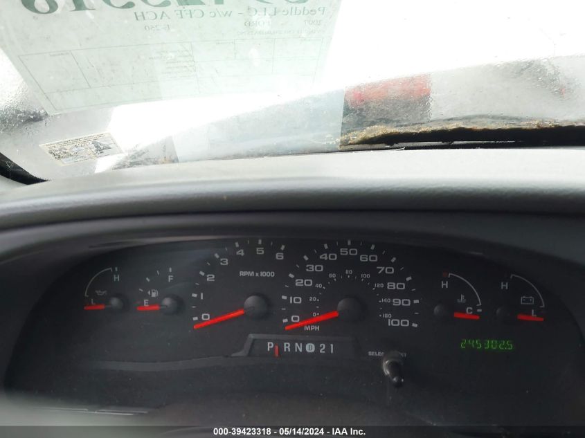 2007 Ford E-250 Commercial/Recreational VIN: 1FTNE24L07DA75792 Lot: 39423318