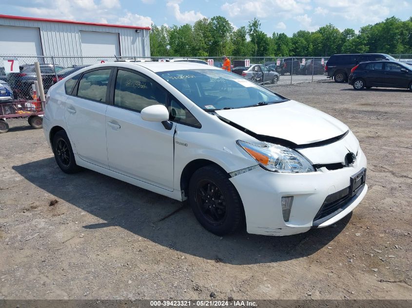 2014 Toyota Prius Two VIN: JTDKN3DU1E0389845 Lot: 39423321