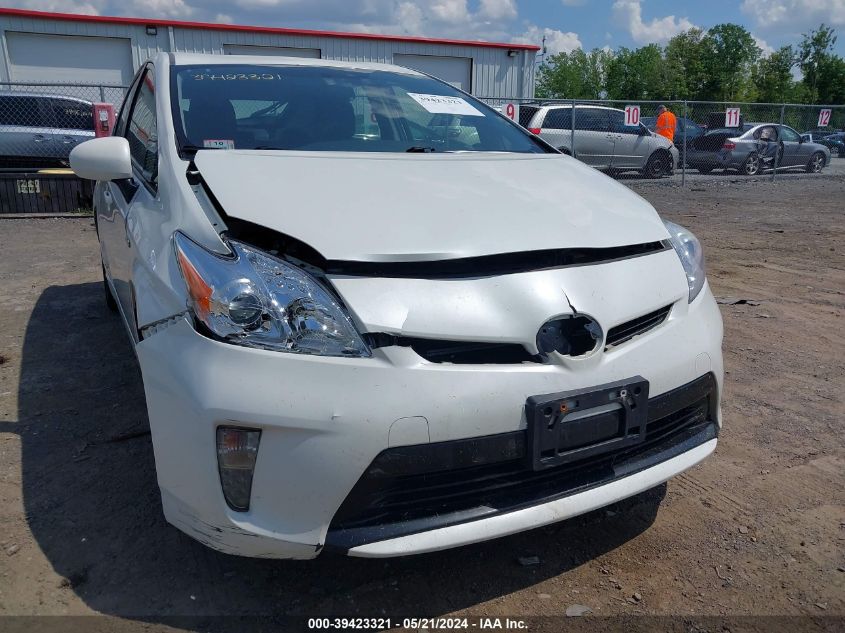 2014 Toyota Prius Two VIN: JTDKN3DU1E0389845 Lot: 39423321