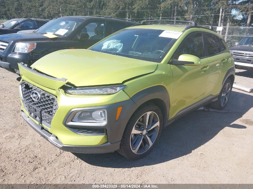 2020 Hyundai Kona Ultimate VIN: KM8K5CA57LU558376 Lot: 39423325