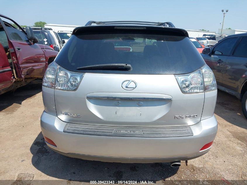 2009 Lexus Rx 350 VIN: 2T2GK31UX9C076951 Lot: 39423343