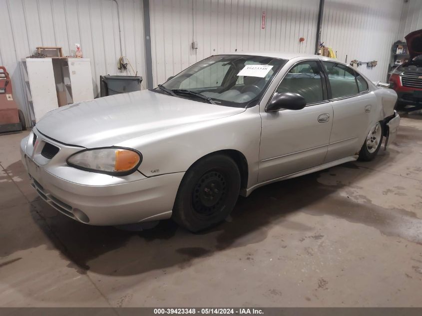 2005 Pontiac Grand Am Se VIN: 1G2NE52E55M147058 Lot: 39423348