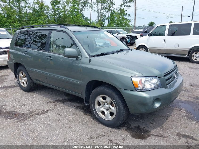 2004 Toyota Highlander VIN: JTEGD21AX40096369 Lot: 39423356