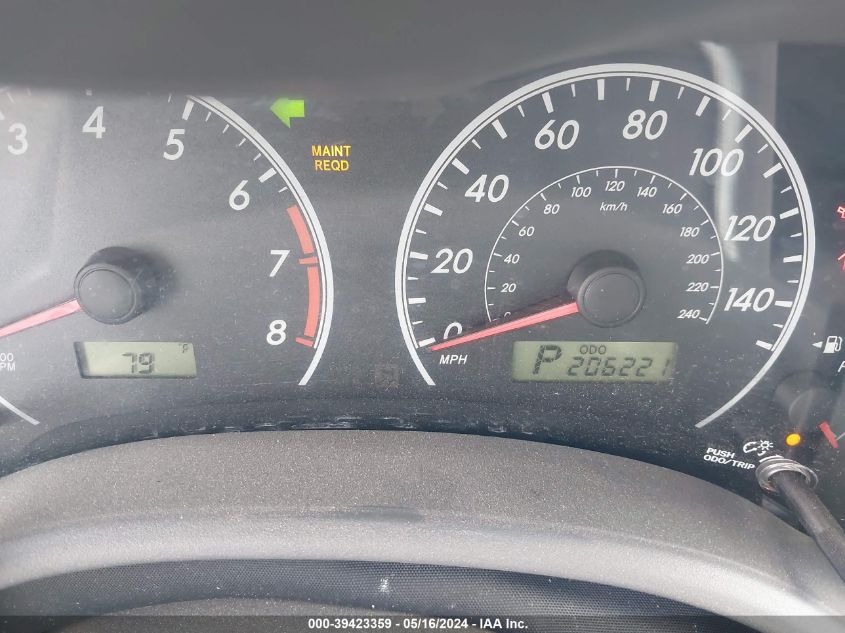 2010 Toyota Corolla Le VIN: 1NXBU4EE9AZ311330 Lot: 39423359