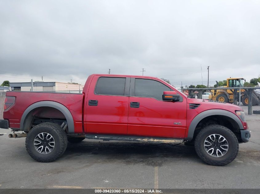 2014 Ford F-150 Svt Raptor VIN: 1FTFW1R65EFB85446 Lot: 39423360