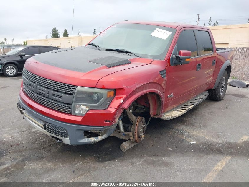 2014 Ford F-150 Svt Raptor VIN: 1FTFW1R65EFB85446 Lot: 39423360