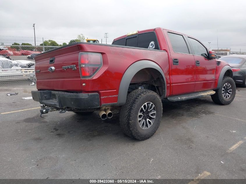 2014 Ford F-150 Svt Raptor VIN: 1FTFW1R65EFB85446 Lot: 39423360