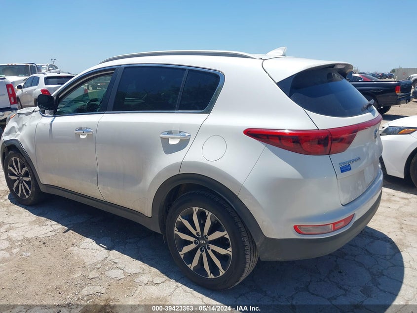 VIN KNDPN3AC4H7049408 2017 KIA SPORTAGE EX