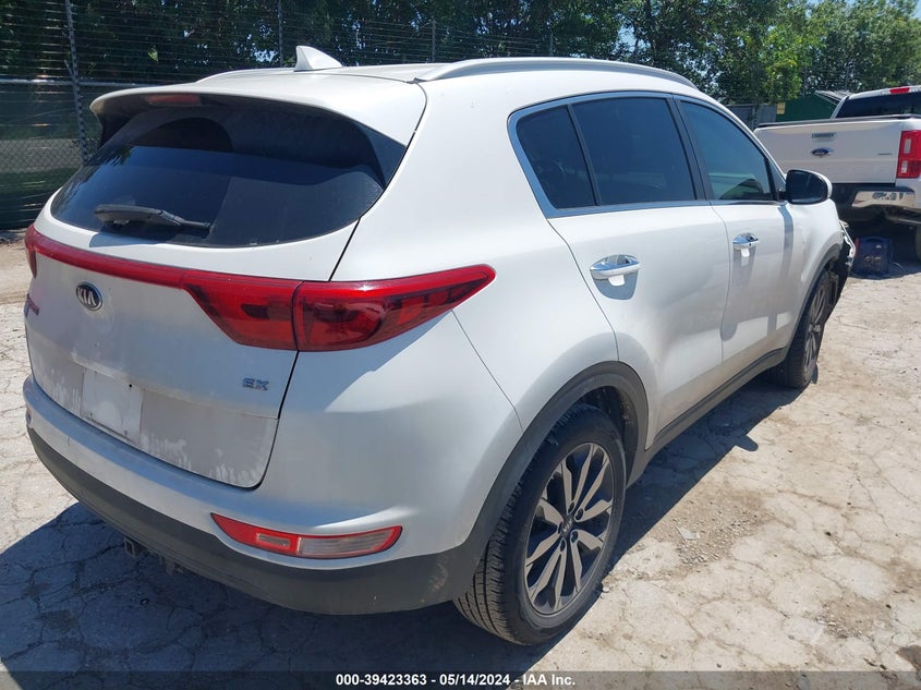 VIN KNDPN3AC4H7049408 2017 KIA SPORTAGE EX