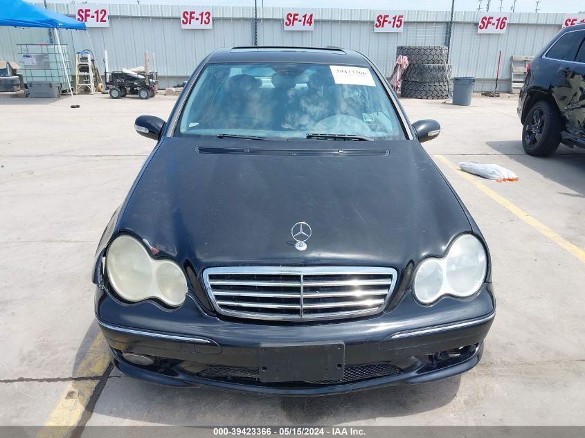 2006 Mercedes-Benz C 230 Sport VIN: WDBRF52H56E021927 Lot: 39423366