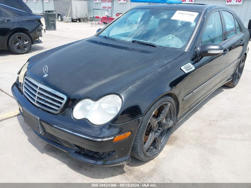 2006 Mercedes-Benz C 230 Sport VIN: WDBRF52H56E021927 Lot: 39423366