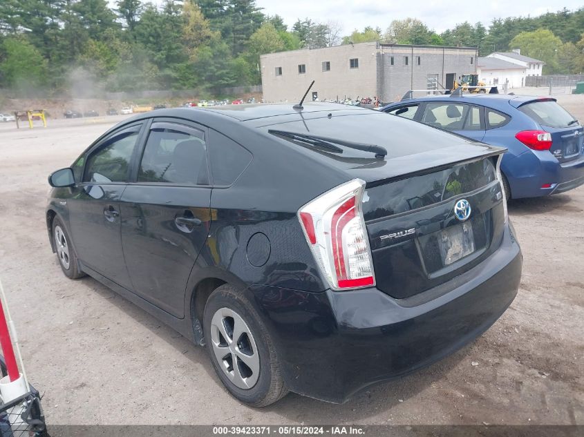 2013 Toyota Prius Two VIN: JTDKN3DU9D5557054 Lot: 39423371