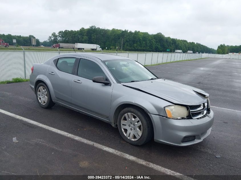 2014 Dodge Avenger Se VIN: 1C3CDZAB0EN145883 Lot: 39423372