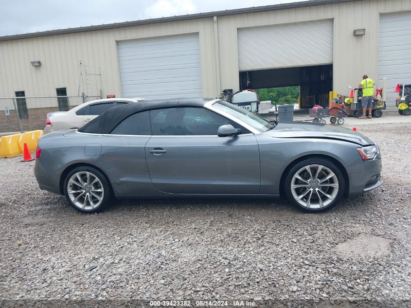 2014 Audi A5 2.0T Premium VIN: WAULFAFH6EN015804 Lot: 39423382