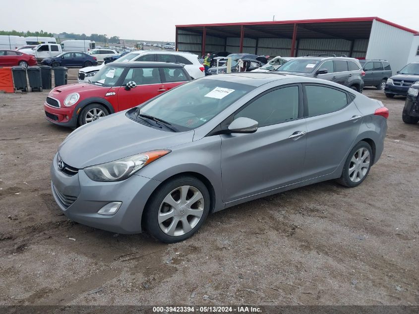 2013 Hyundai Elantra Limited VIN: KMHDH4AE3DU520229 Lot: 39423394