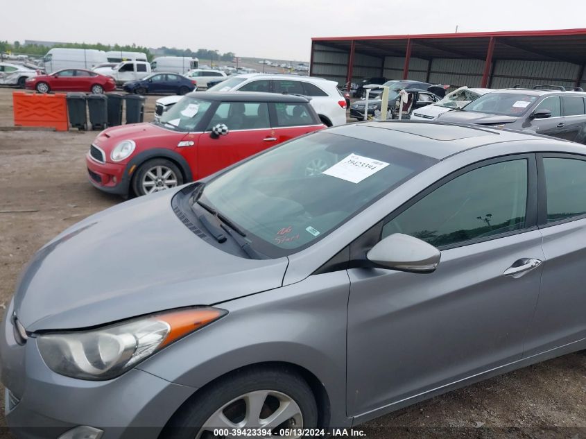 2013 Hyundai Elantra Limited VIN: KMHDH4AE3DU520229 Lot: 39423394