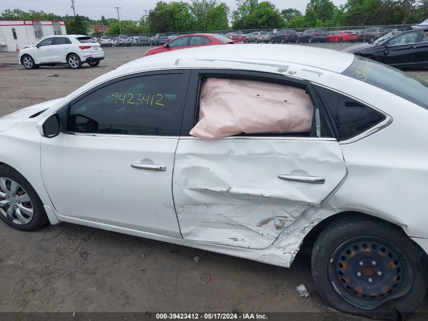 2016 Nissan Sentra S VIN: 3N1AB7AP0GY319243 Lot: 39423412