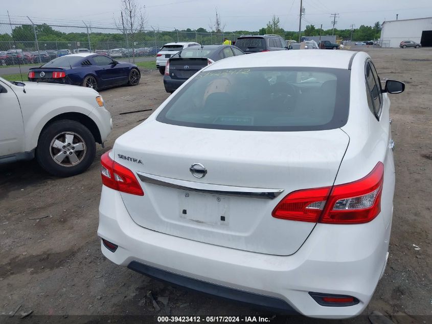 2016 Nissan Sentra S VIN: 3N1AB7AP0GY319243 Lot: 39423412