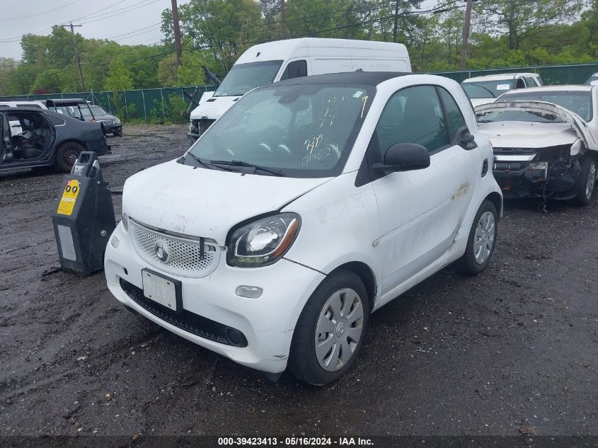 VIN WMEFJ5DA4HK168684 2017 SMART FORTWO