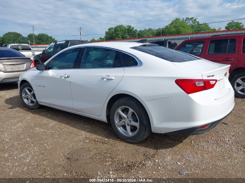 2016 Chevrolet Malibu Ls VIN: 1G1ZB5ST6GF191378 Lot: 39423415