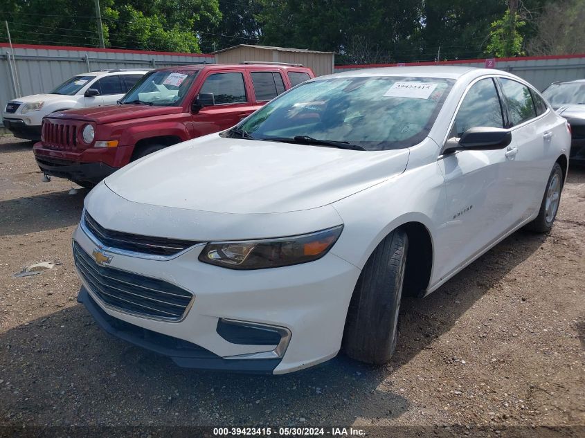 2016 Chevrolet Malibu Ls VIN: 1G1ZB5ST6GF191378 Lot: 39423415